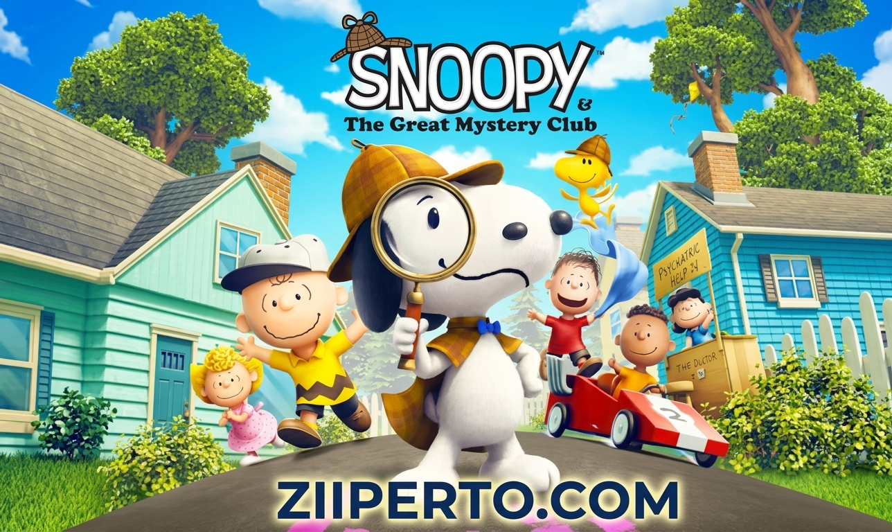 Snoopy & The Great Mystery Club Switch NSP